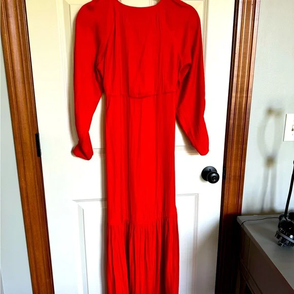 Banana Republic Red maxi dress
